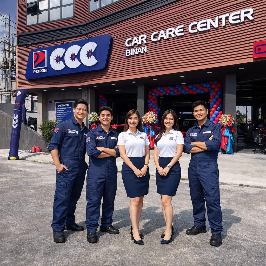 PETRON CAR CARE CENTER - BIÑAN shop and equipment